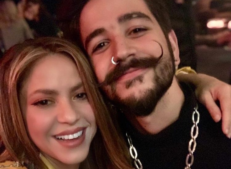 Shakira con Camilo Echeverry en el estreno del espectáculo de Leo Messi en el Circo del Sol