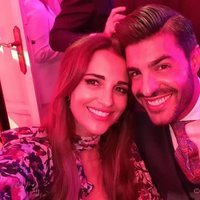 Paula Echevarría y Miguel Torres en la fiesta del 25 aniversario de Tacha Beauty