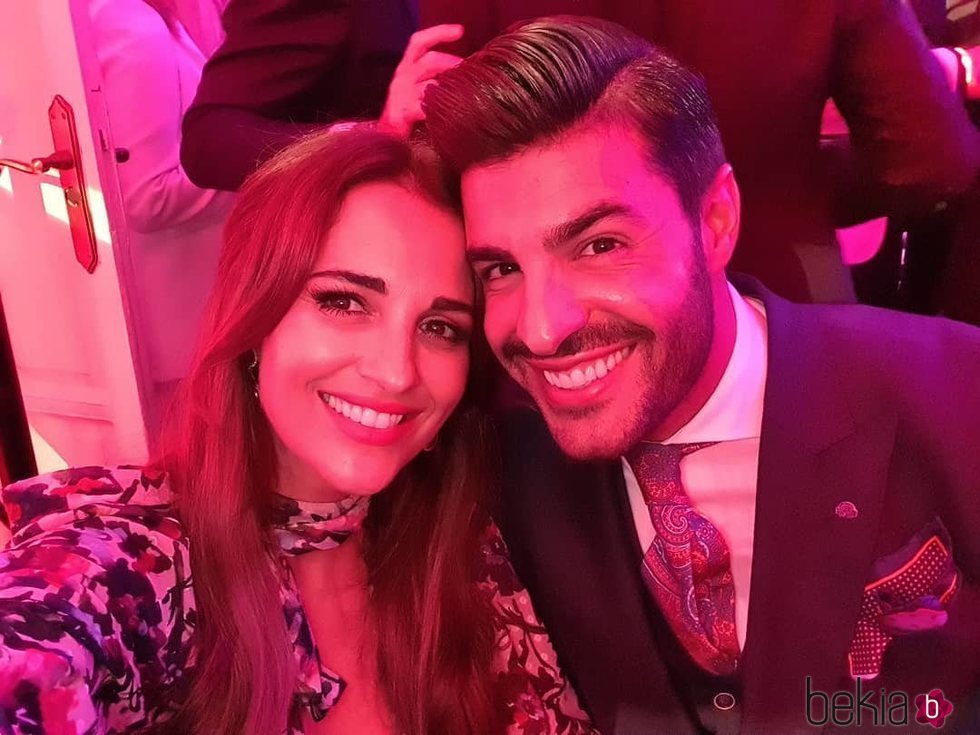 Paula Echevarría y Miguel Torres en la fiesta del 25 aniversario de Tacha Beauty