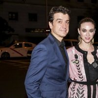 Javier Veiga y Marta Hazas en la fiesta del 25 aniversario de Tacha Beauty