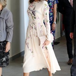 La Reina Letizia en un evento por el Día Mundial de la salud Mental