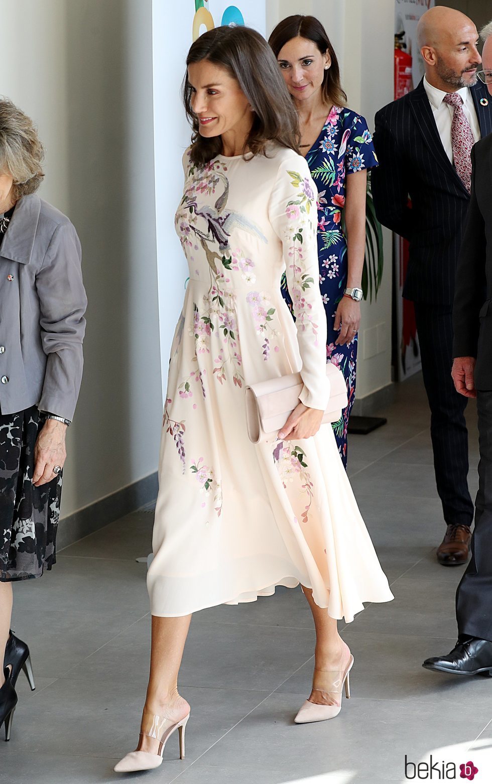 La Reina Letizia en un evento por el DÃ­a Mundial de la salud Mental