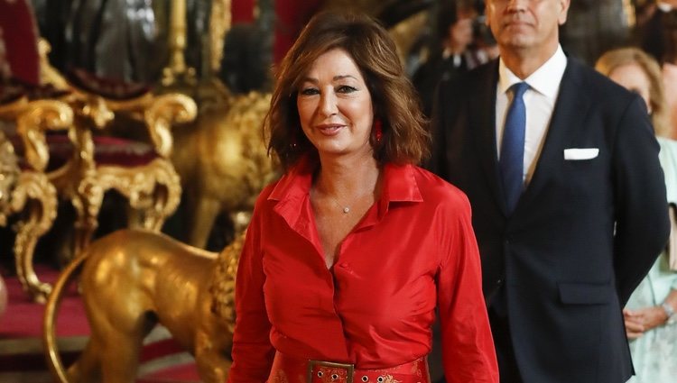 Ana Rosa Quintana en la recepción por el Día de la Hispanidad 2019