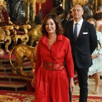 Ana Rosa Quintana en la recepción por el Día de la Hispanidad 2019