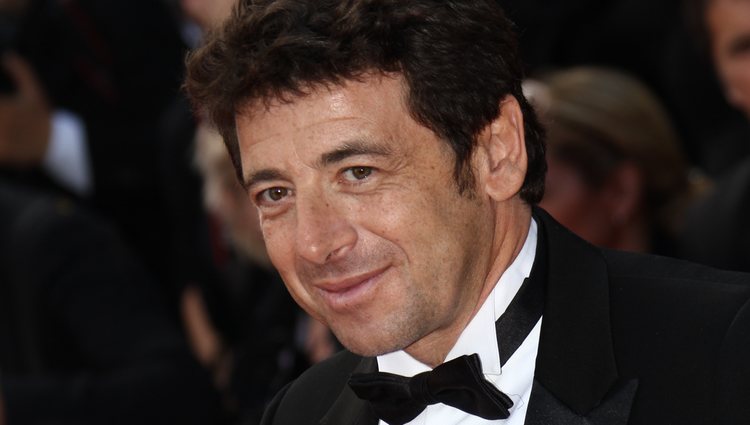 Patrick Bruel en una alfombra roja del Festival de Cannes en 2016