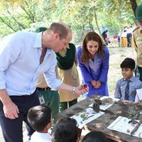 Los Duques de Cambridge visitando Margalla Hills en Islamabad, Pakistán