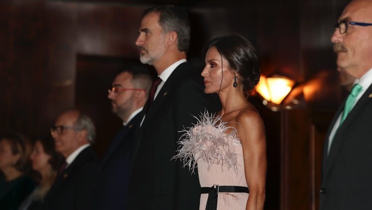 Los Reyes Felipe y Letizia en el Concierto de los Premios Princesa de Asturias 2019