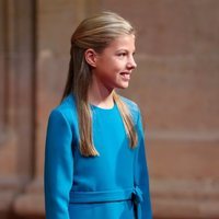 La Infanta Sofía en la recepción previa a los Premios Princesa de Asturias 2019