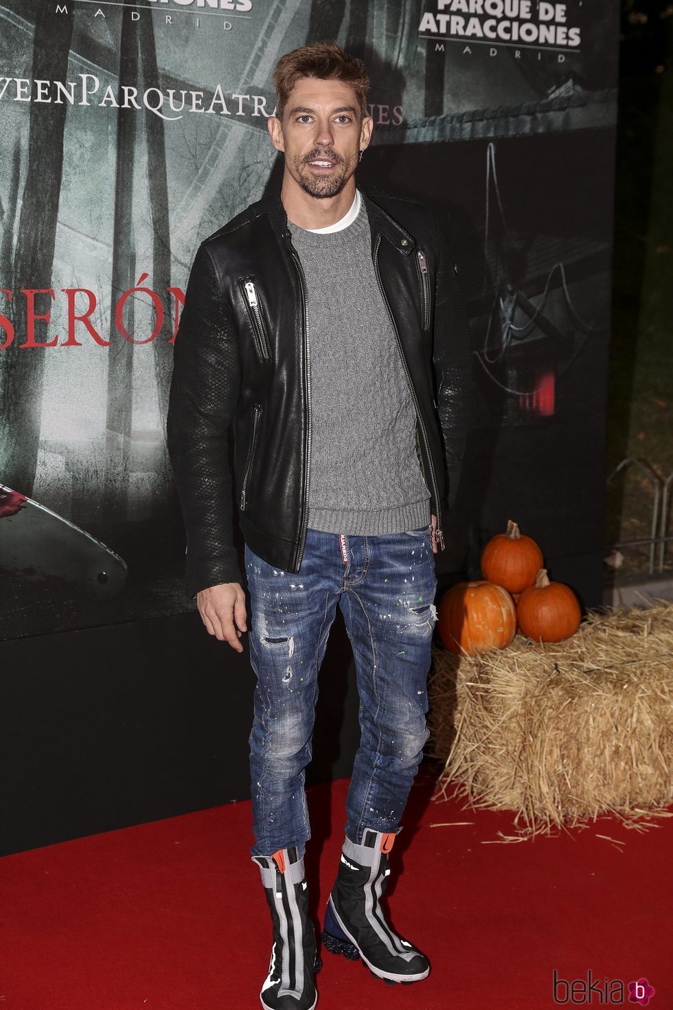 Adrián Lastra en la presentación de la 'Halloween week 2019' del Parque de Atracciones de Madrid