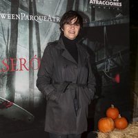 Melani Olivares en la presentación de la 'Halloween week 2019' del Parque de Atracciones de Madrid