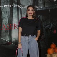 Adriana Torrebejano en la presentación de la 'Halloween week 2019' del Parque de Atracciones de Madrid