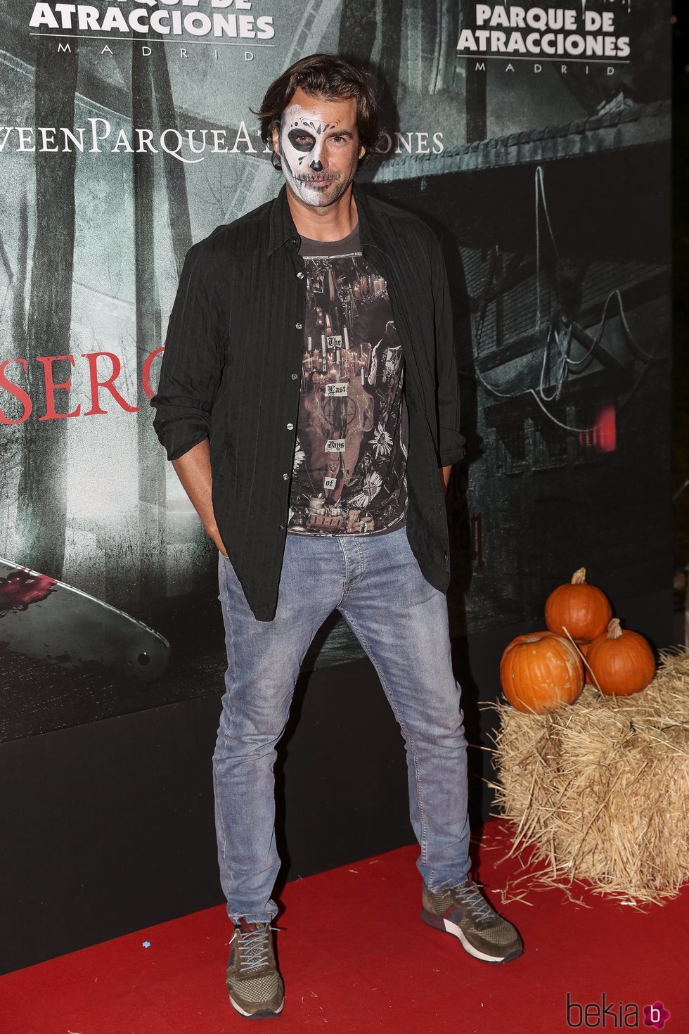 Álex Adrover en la presentación de la 'Halloween week 2019' del Parque de Atracciones de Madrid