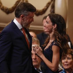 Telma Ortiz y Robert Gavin Bonnar en los Premios Princesa de Asturias 2019