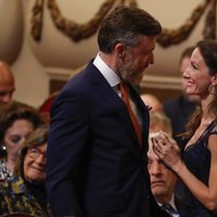 Telma Ortiz y Robert Gavin Bonnar en los Premios Princesa de Asturias 2019