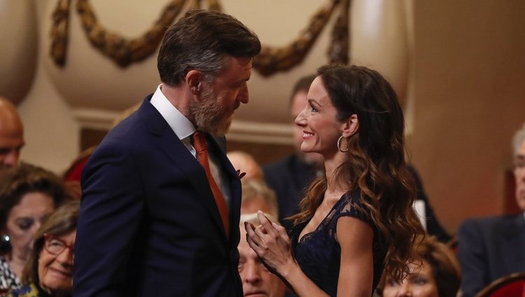 Telma Ortiz y Robert Gavin Bonnar en los Premios Princesa de Asturias 2019