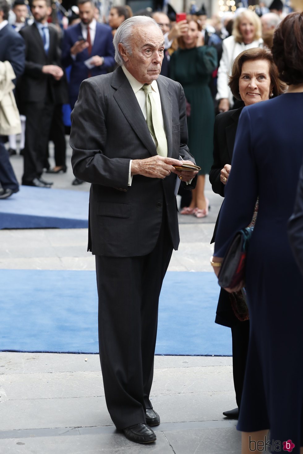 Carlos Zurita en los Premios Princesa de Asturias 2019