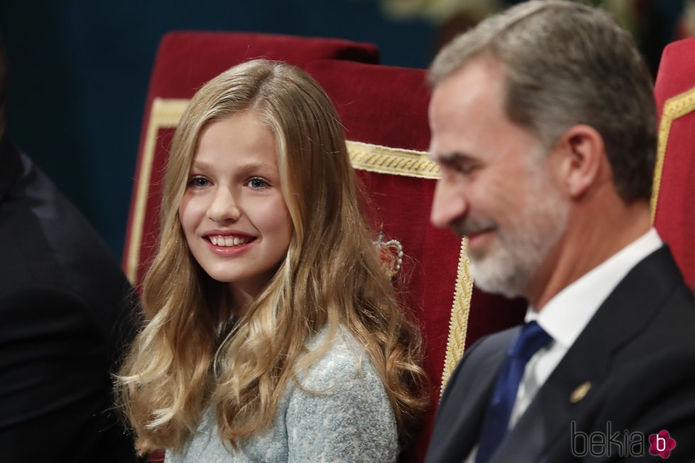 El Rey Felipe y la Princesa Leonor en los Premios Princesa de Asturias 2019