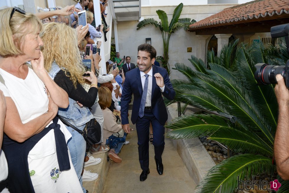 Marc López en la boda entre Rafa Nadal y Xisca Perelló