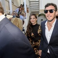 Juan Pico Mónaco con su novia Diana Arnopoulos en la boda de Rafa Nadal y Xisca Perelló