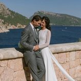 Rafa Nadal y Xisca Perelló recién casados en la fortaleza de Albercuitx, en Mallorca