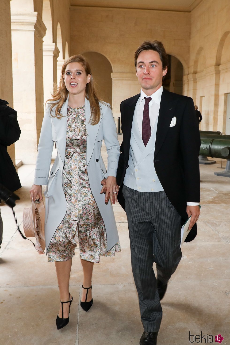 Beatriz de York y Edoardo Mapelli en la boda de Christophe Napoleón y la Condesa Olympia de Austria