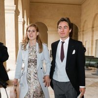 Beatriz de York y Edoardo Mapelli en la boda de Christophe Napoleón y la Condesa Olympia de Austria