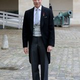 El Gran Duque Enrique de Luxeemburgo en la boda de Christophe Napoleón y la Condesa Olympia de Austria