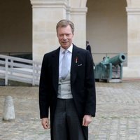 El Gran Duque Enrique de Luxeemburgo en la boda de Christophe Napoleón y la Condesa Olympia de Austria