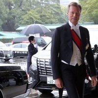 Enrique de Luxemburgo en la entronización de Naruhito de Japón