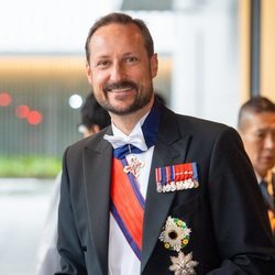 Haakon de Noruega en la entronización de Naruhito de Japón