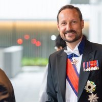 Haakon de Noruega en la entronización de Naruhito de Japón