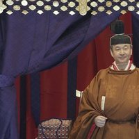 Naruhito de Japón en su entronización como Emperador