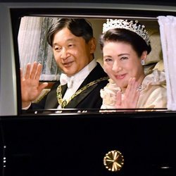 Naruhito y Masako de Japón en la cena de gala por la entronización de Naruhito de Japón