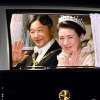 Naruhito y Masako de Japón en la cena de gala por la entronización de Naruhito de Japón