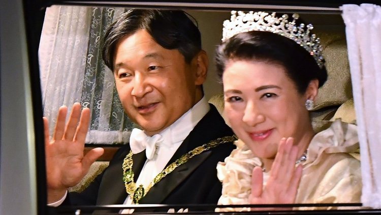 Naruhito y Masako de Japón en la cena de gala por la entronización de Naruhito de Japón