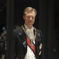 Enrique de Luxemburgo en la cena por la entronización de Naruhito de Japón