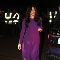 Meghan Markle llegando a la inauguración de la Cumbre Mundial One Young en Londres