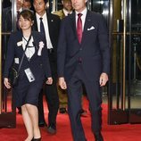 Enrique de Luxemburgo en el banquete organizado por la entronización de Naruhito de Japón