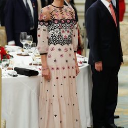 La Reina Letizia en la cena de gala en su Visita de Estado a Corea del Sur