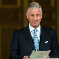 Felipe de Bélgica pronuncia un discurso en el 18 cumpleaños de Isabel de Bélgica