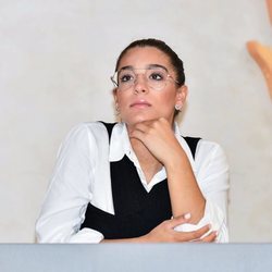 Alma Bollo de jurando en la Feria de la Moda de Sevilla