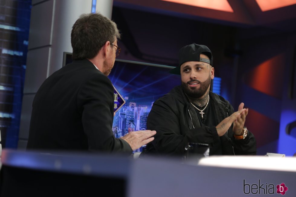 Nicky Jam con Pablo Motos en 'El Hormiguero'