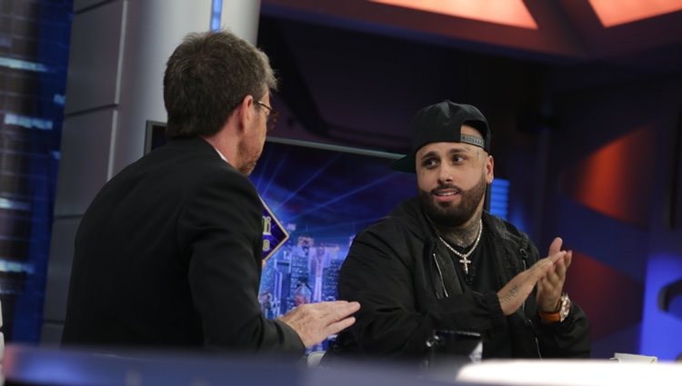 Nicky Jam con Pablo Motos en 'El Hormiguero'