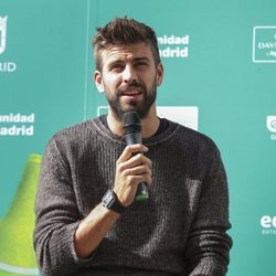 Gerard Piqué en un evento a favor del medio ambiente en Callao