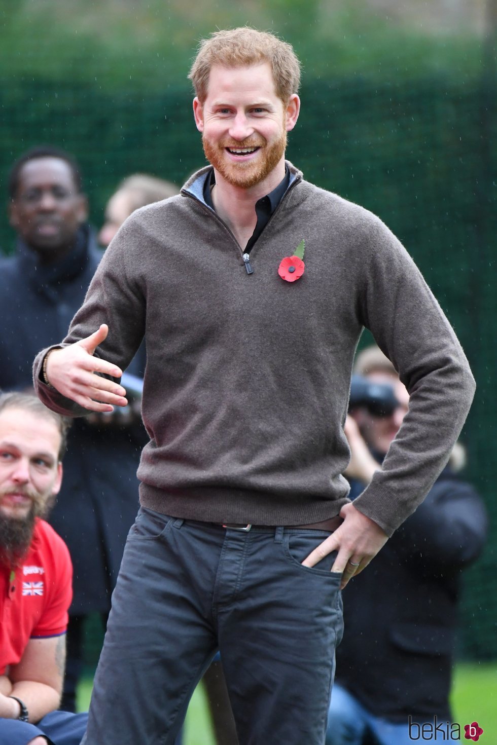 El Príncipe Harry en un almuerzo de los Juegos Invictus 2020