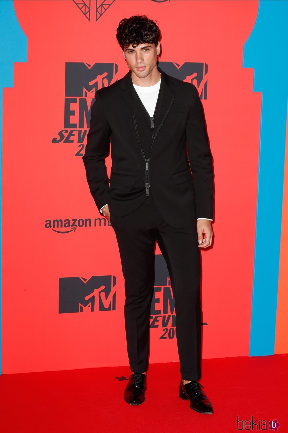 Daniel Illescas en los Premios MTV EMA 2019 en Sevilla