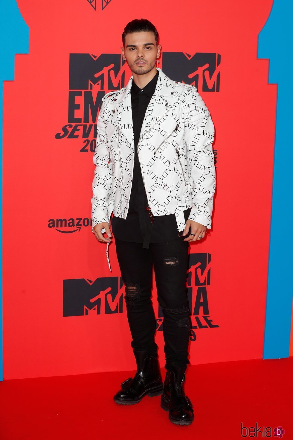 Abraham Mateo en los Premios MTV EMA 2019 en Sevilla