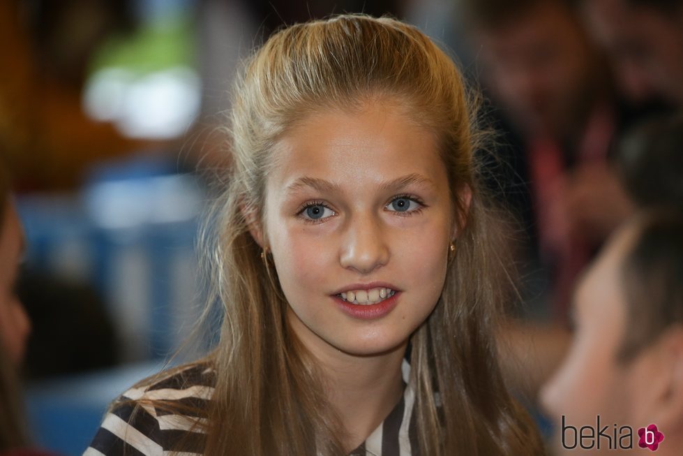 La Princesa Leonor en el acto final de los Premios Princesa de Girona 2019