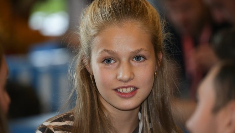 La Princesa Leonor en el acto final de los Premios Princesa de Girona 2019