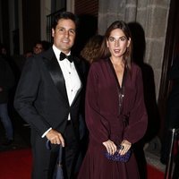 Fran Rivera y Lourdes Montes a su llegada a los premios Harper's Bazaar 2019